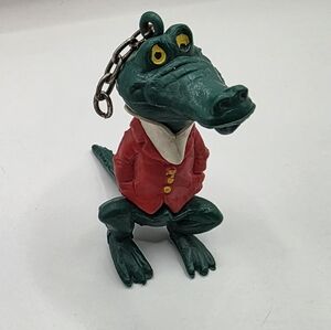 Kinder Keychain Toy Crocodile